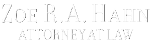 Zoe Hahn Attorney at Law Logo